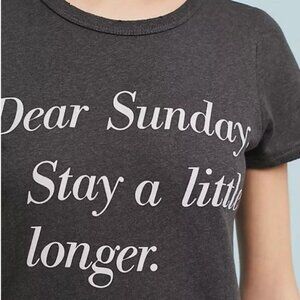 Anthropologie (Junk Food) Dear Sunday Graphic Tee (XS)